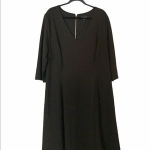 Black Lane Bryant Autumn Dress